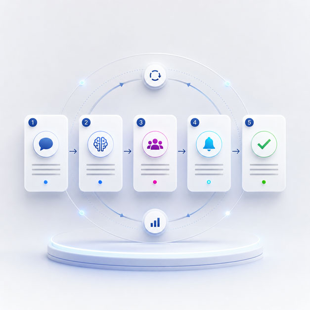 Connected customer communication